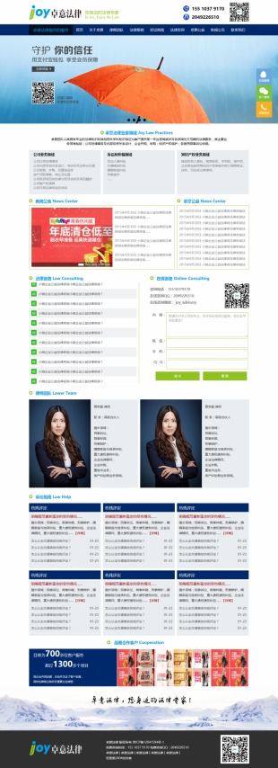 法律顾问团队类网站建设模板响应式网站电脑图片
