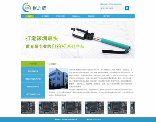 某某某科技公司网站模板建设电脑图片