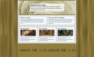 单页艺术设计类英文模板网站电脑图片
